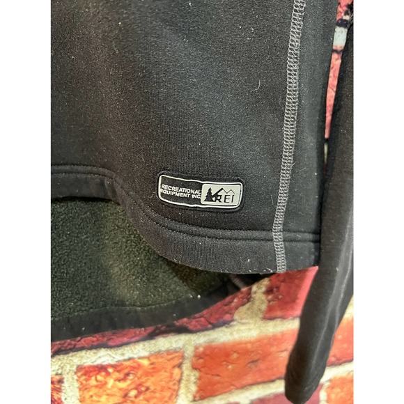 REI Mens Polartec Fleece half zip Size Small - Picture 5 of 6